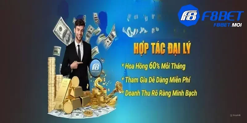 đại lý F8Bet Không yêu cầu vốn ban đầu
